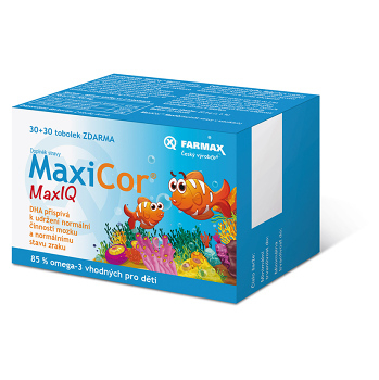 FARMAX MaxiCor MaxIQ 30+30 toboliek