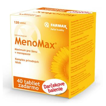 FARMAX MenoMax pre ženy 80+40 kapsúl zadarmo
