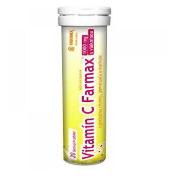 FARMAX Vitamín C 1000 mg 20 tabliet
