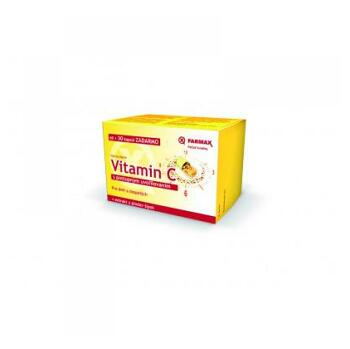 FARMAX Vitamin C s postupným uvoľňovaním 60 + 30 kapsúl ZADARMO