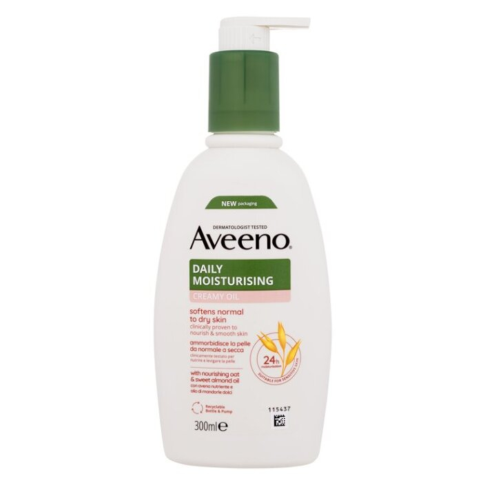 AVEENO Daily Moisturising Krém s olejom 300 ml kúpite na Mojalekaren.sk