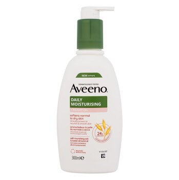 AVEENO Daily Moisturising Telový krém Creamy Oil 300 ml (Dermokozmetika telové krémy) - Hydratačný