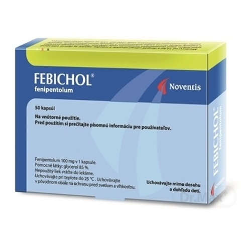NOVENTIS Febichol 100 mg 50 kapsúl kúpite na Mojalekaren.sk