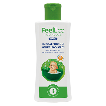 FEEL ECO Baby Hypoalergénny kúpeľový olej 200 ml