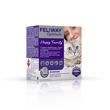 FELIWAY Optimum difuzér s náplňou 48 ml (Veterinárne výživové doplnky na nervovú sústavu pre mačky)