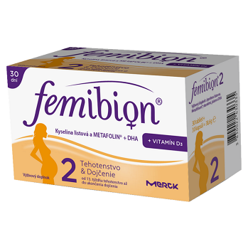 FEMIBION 2 s vitamínom D3 30 tabliet + 30 kapsúl výpredaj