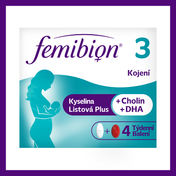 FEMIBION 3 Dojčenie 28 tabliet + 28 kapsúl