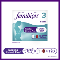 FEMIBION 3 Dojčenie 28 tabliet + 28 kapsúl
