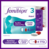 FEMIBION 3 Dojčenie 28 tabliet + 28 kapsúl