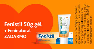Fenistil 50g + Feninatural zdarma