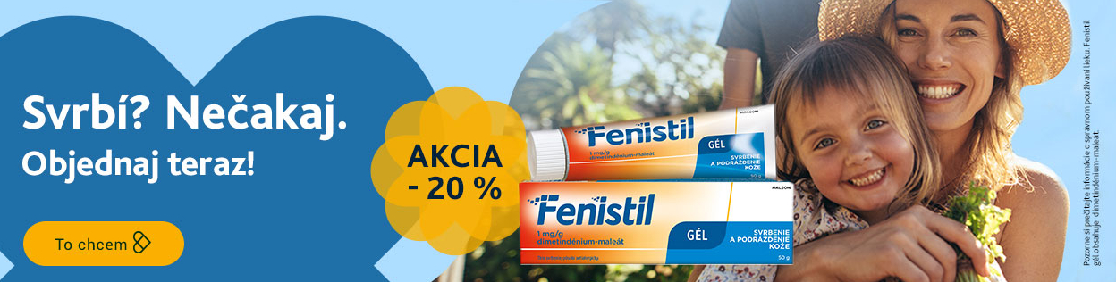 ZĽAVA 20 % na produkty Fenistil