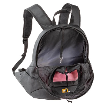 FERPLAST Kangoo batoh na psy do 8 kg ružový 41,5x20x43 cm (Deky, pelechy a tašky pre psov) - obrázok 3/4