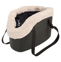 FERPLAST WithMe Winter cestovná taška na psa do 8 kg čierna 43x21x27 cm