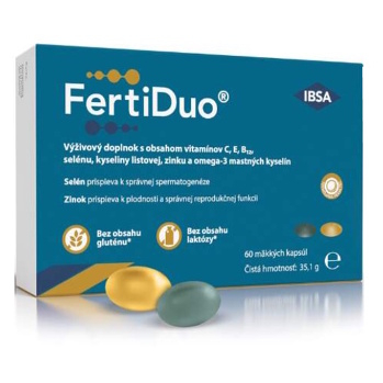 IBSA Fertiduo deň 30 kapsúl + noc 30 kapsúl