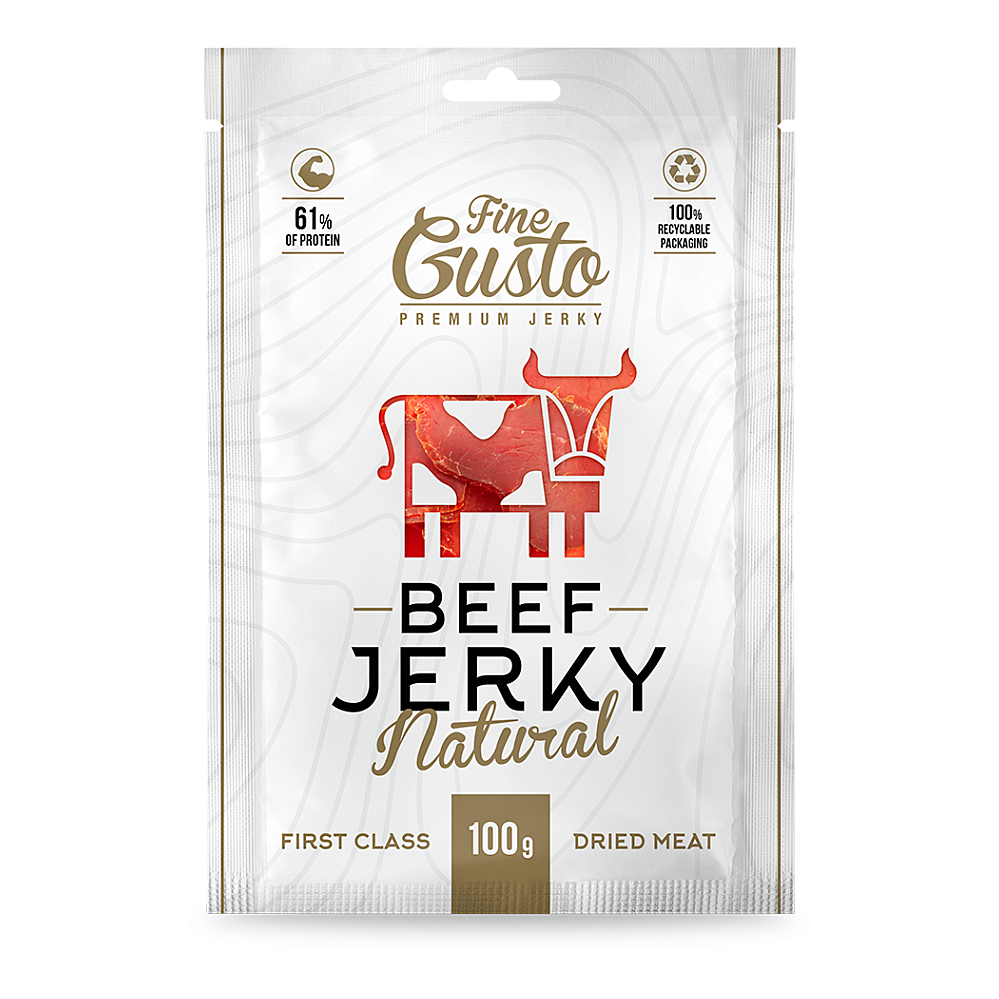 FINE GUSTO Hovädzie jerky 100 g