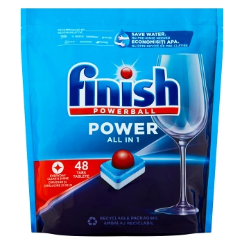 FINISH Power All in 1 Tablety do umývačky riadu 48 ks