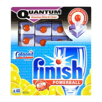 FINISH Tablety do umývačky riadov Quantum Lemon 40 ks