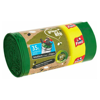 FINO Green Life Easypack Vrecia na odpad 35 l 22 ks