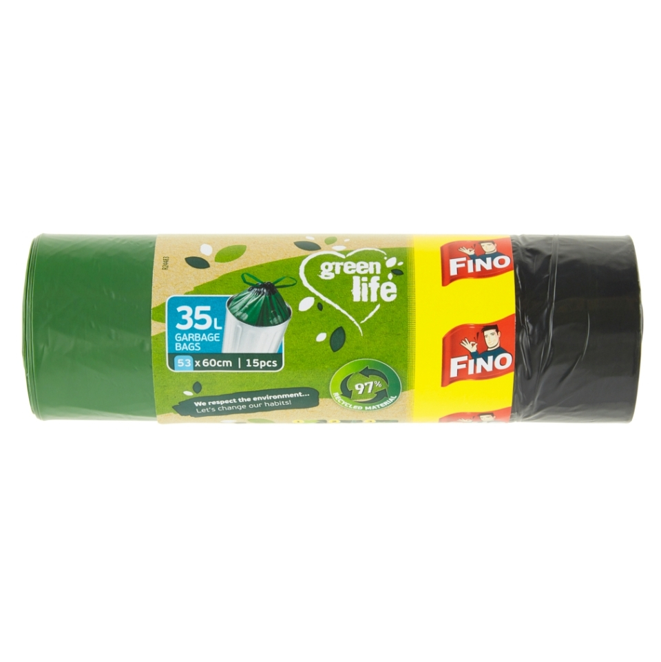 E-shop FINO Green Life Vrecia na odpadky 35 l 15 kusov