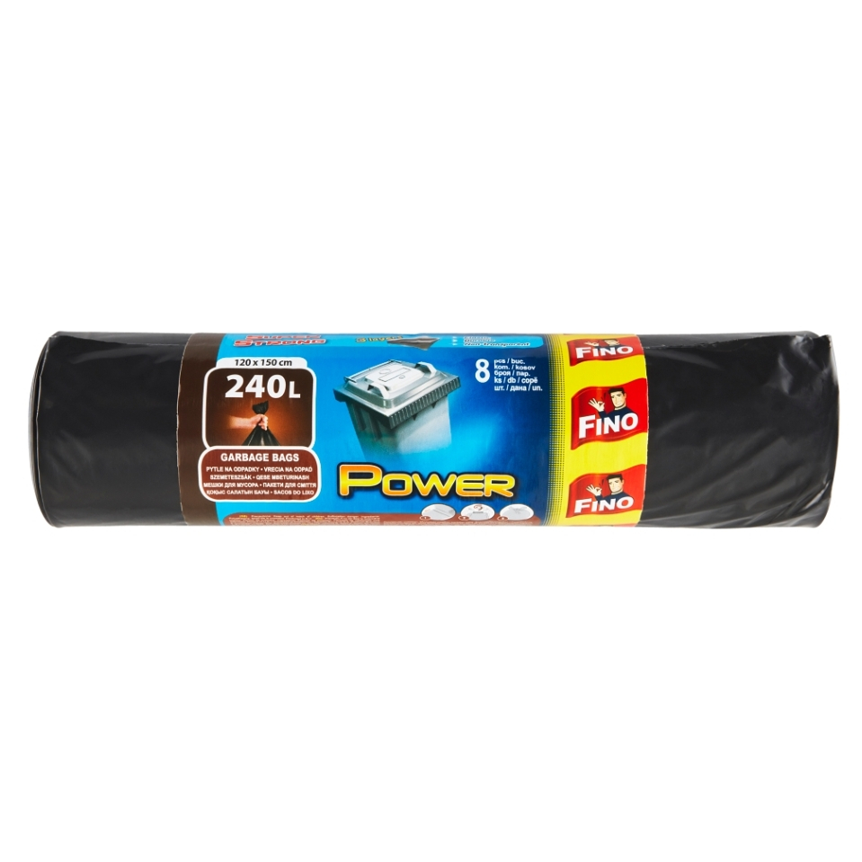 E-shop FINO Power Vrecia na odpadky 240 l 8 kusov