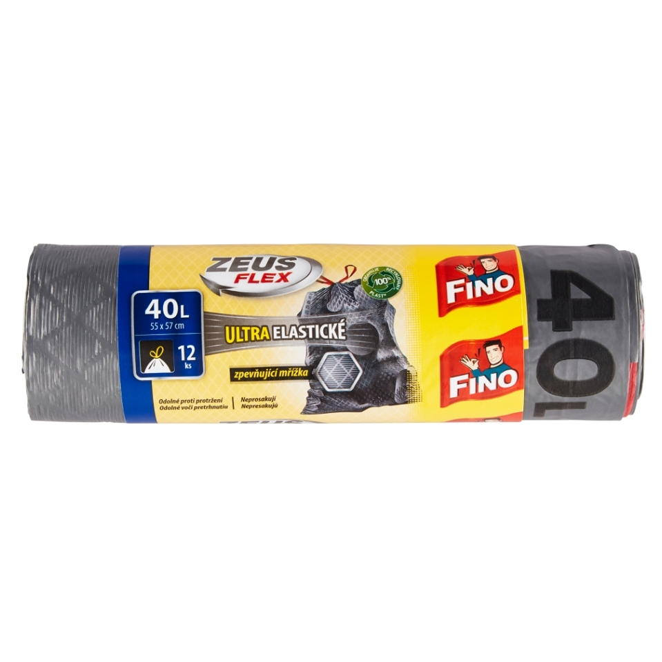 E-shop FINO Zeus Flex Vrecia na odpad 40 l 12 kusov