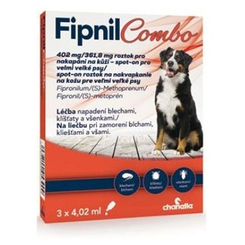 FIPNIL Combo 402/361,8 mg XL Dog Spot-on 3x4,02 ml