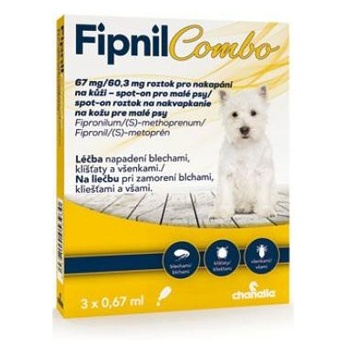 FIPNIL Combo 67/60,3 mg S Dog Spot-on 3x 0,67 ml