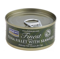 FISH4CATS Finest tuniak s morskými riasami konzerva pre mačky 70 g