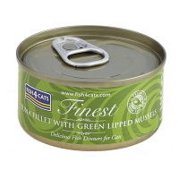FISH4CATS Finest tuniak s mušľami konzerva pre mačky 70 g