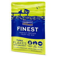 FISH4DOGS Finest kúsky tuniaka s ančovičkami kapsička pre psov 100 g