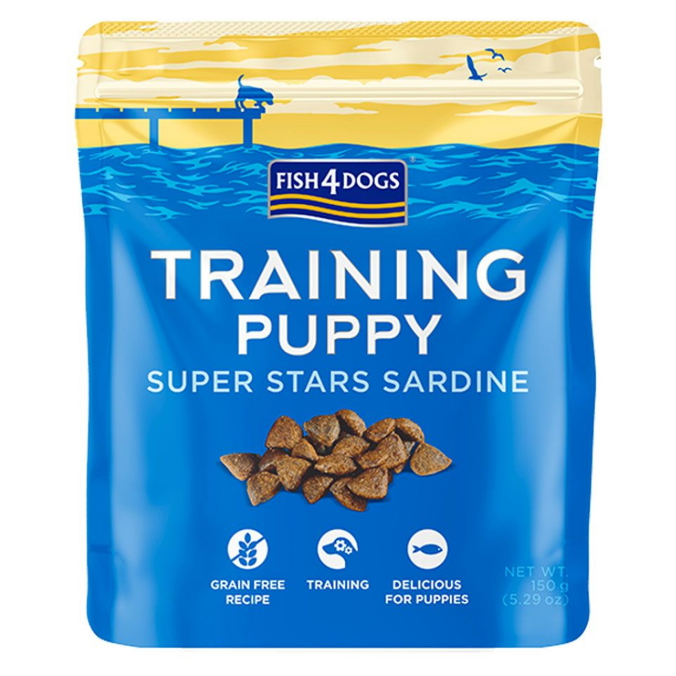 E-shop FISH4DOGS Tréningové maškrty pre šteniatka sardinka 150 g