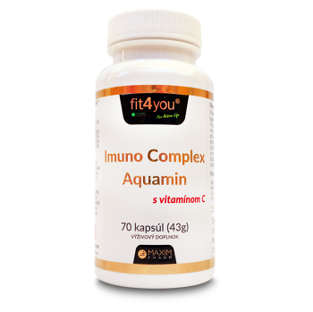 FIT4YOU Imuno complex aquamin s vitamínom C 70 kapsúl