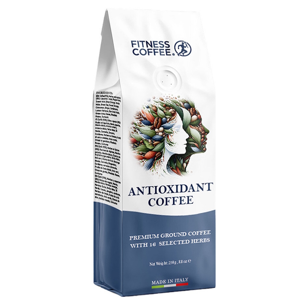 FITNESS COFFEE Antioxidant fully active blend mletá káva 250 g