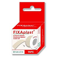 FIXAPLAST Cievka náplasť 2.5 cm x 2 m