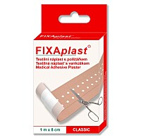 FIXAPLAST Classic náplasť textilná s vankúšikom 1 m x 8 cm