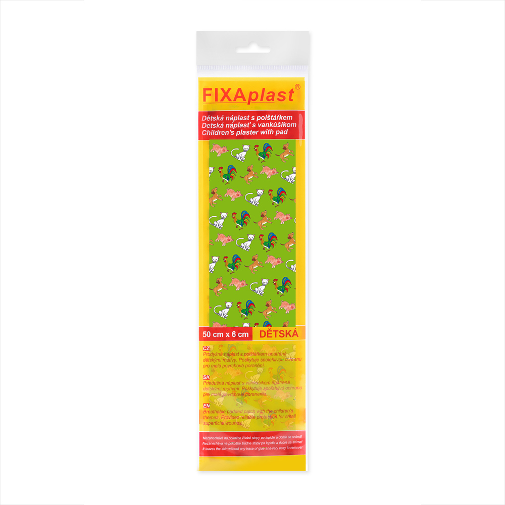 Fixaplast Detská 0.5mx6cm nedelená s vankúšikom kúpite na Mojalekaren.sk