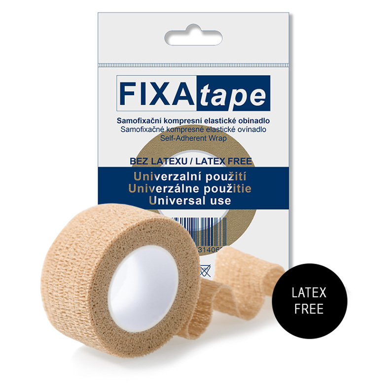 FIXATAPE Stretch samofixačné kompresné elastické ovínadlo, bez latexu 2,5 cm x 450 cm kúpite na Mojalekaren.sk