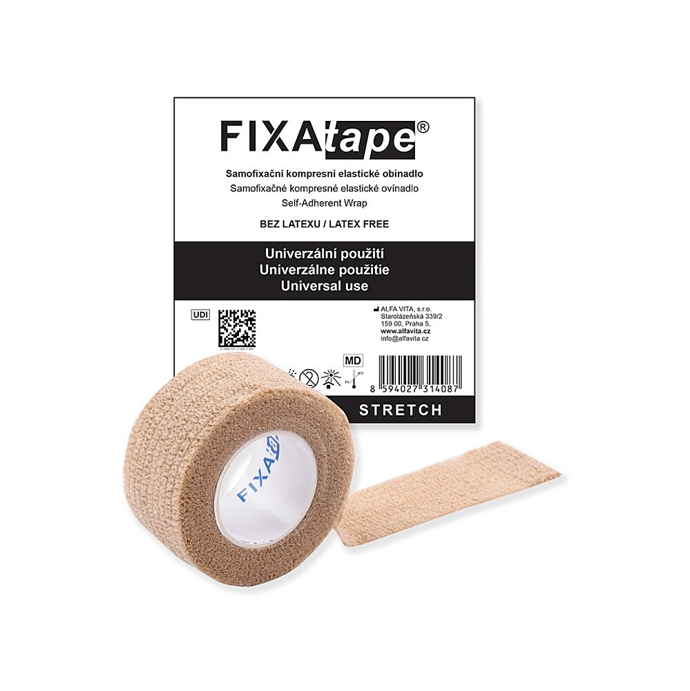 FIXAPLAST Fixatape stretch samofixačné elastické ovínadlo 2.5 cm x 450 cm 1 kus kúpite na Mojalekaren.sk