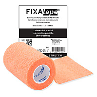 FIXATAPE Stretch samofixačné ovínadlo 7,5 cm x 450 cm oranžové 1 kus