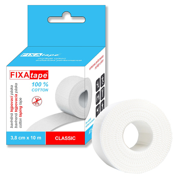 FIXAPLAST Fixatape kinesio standart tejpovacia páska 3.8 cm x 10 m 1 kus