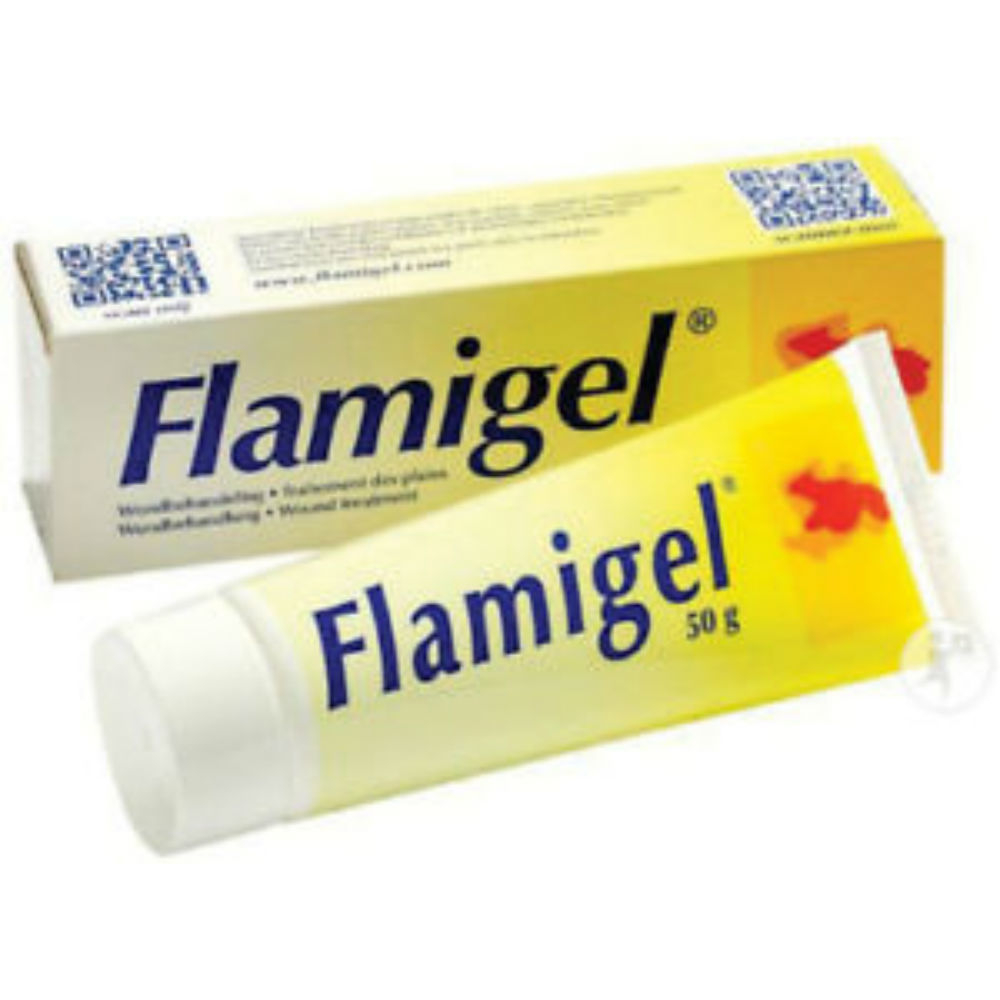 E-shop Flamigel 50 g hydrokoloidné gél na hojenie rán