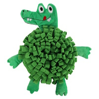 FLAMINGO Čuchací koberček Krokodíl zelená 1 ks