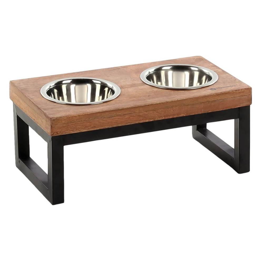 E-shop FLAMINGO Tommy Duo Dinner Stojan pre psy a mačky 370 ml