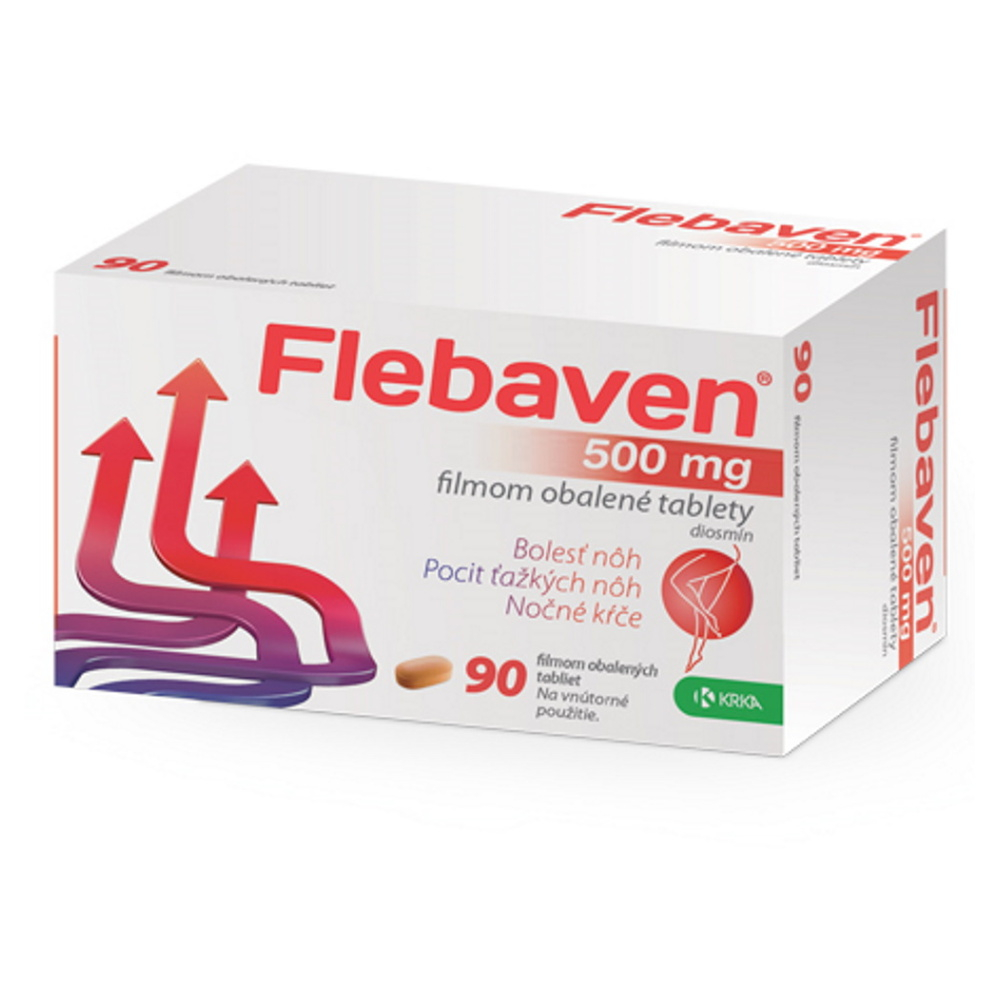 FLEBAVEN 500mg filmom obalené 90 tabliet kúpite na Mojalekaren.sk