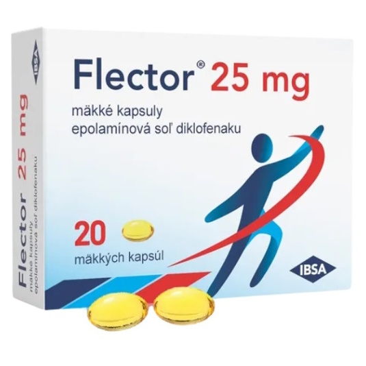 E-shop FLECTOR 25 mg 20 kapsúl