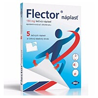 FLECTOR Liečivá náplasť 5 ks