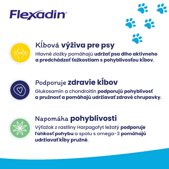FLEXADIN Young Dog Maxi 60 žuvacích tabliet