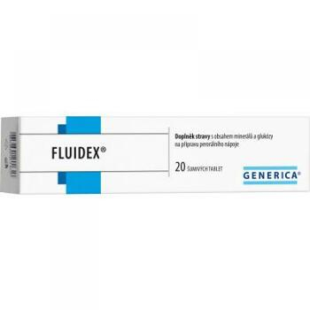 GENERICA Fluidex 20 šumivých tablet poškozený obal