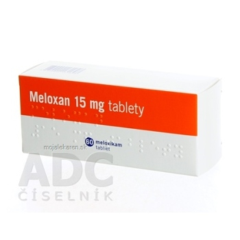 MELOXAN 15 mg tbl 1x60 ks (Lieky na predpis)