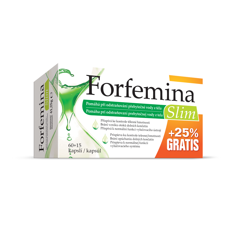 Forfemina Slim kapsuly na podporu chudnutia 75 cps